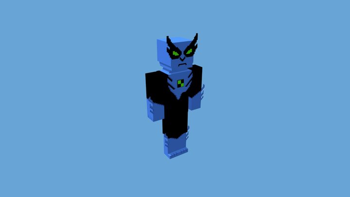Fasttrack ben 10 minecraft 3D Model