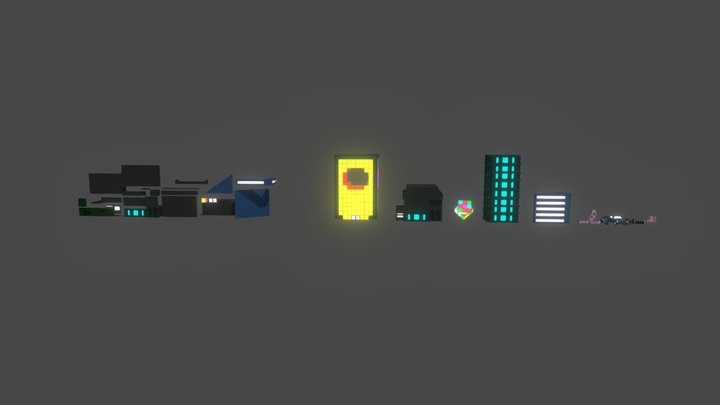 Entornos Modulares Sketchfab 3D Model