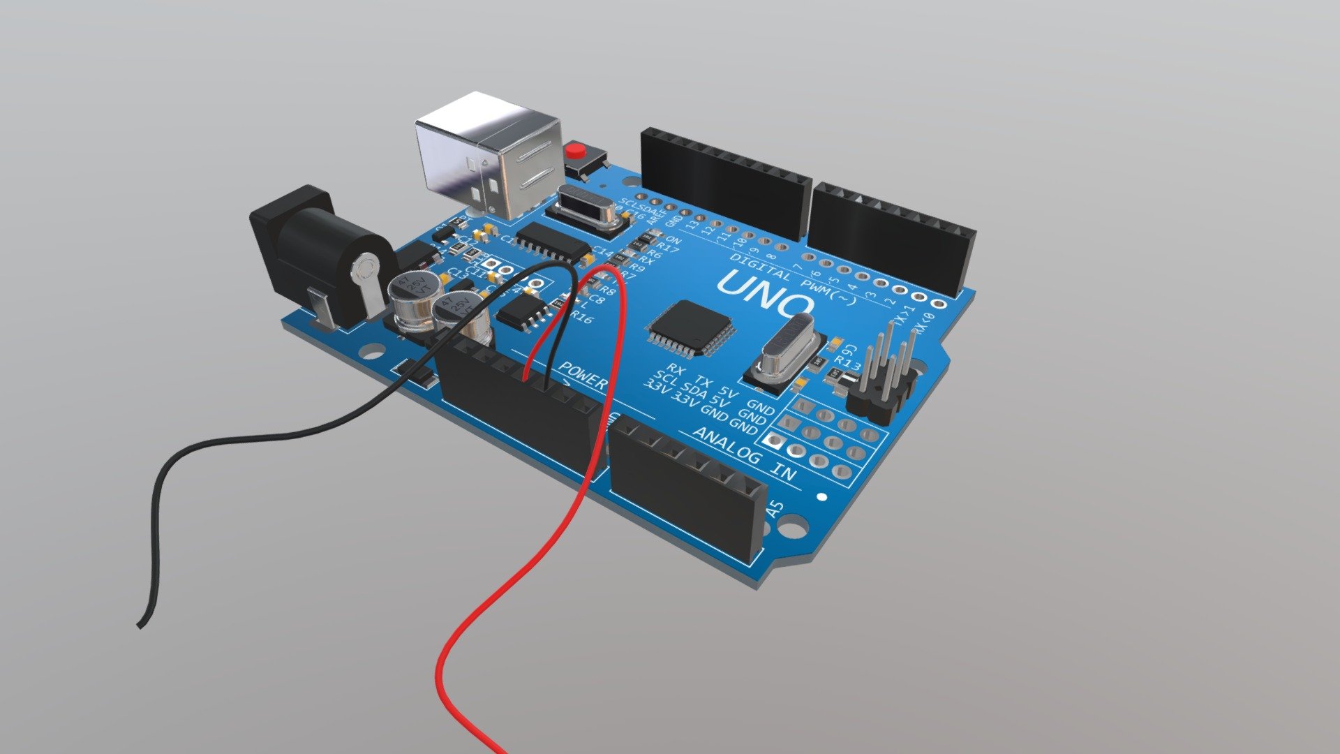 Arduino microcontroller 1-B - 3D model by Stichting Consortium ...