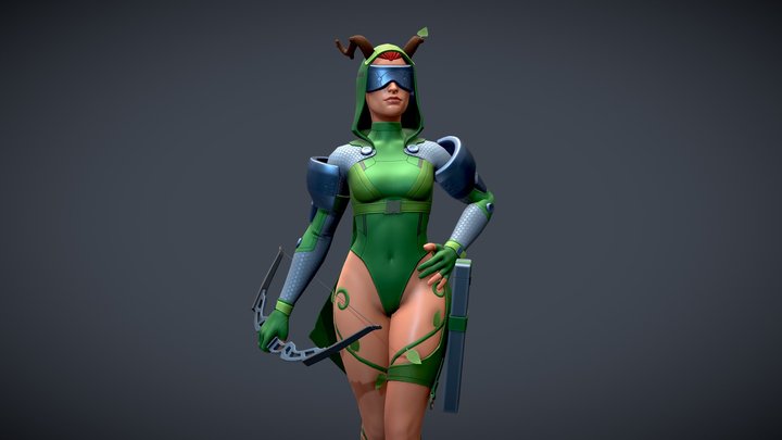 Dryad 3D Model