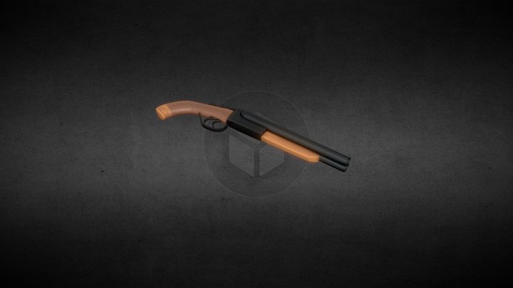 Classic Shotgun (Free) 3D Model