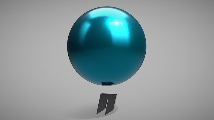 _ material: Singularity Car Paint 3D Model