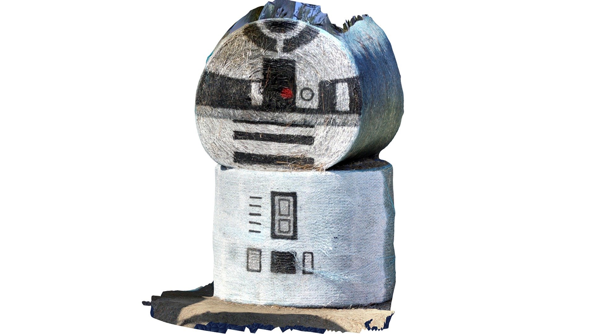 R2D2 Hay Bales