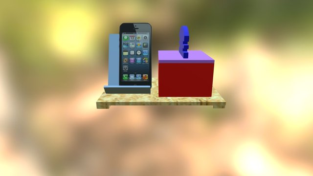 Phone Holder 3D Model