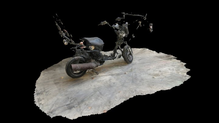 BC4K SCOOTER 3D Model