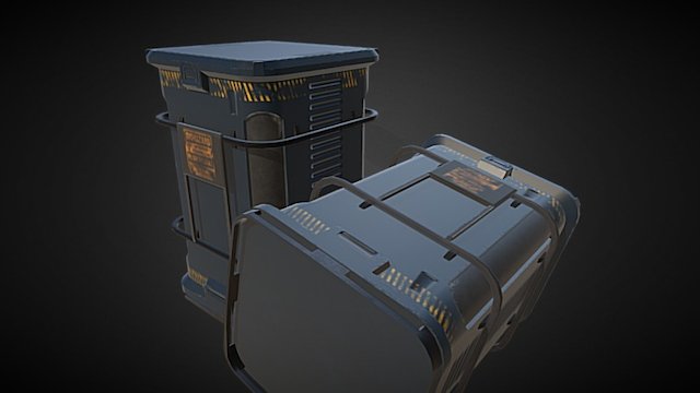 Sci Fi prop 3D Model