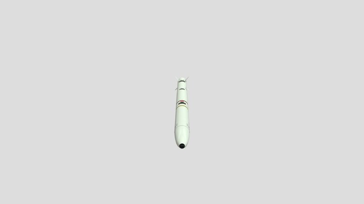 AIM-132 ASRAAM 3D Model