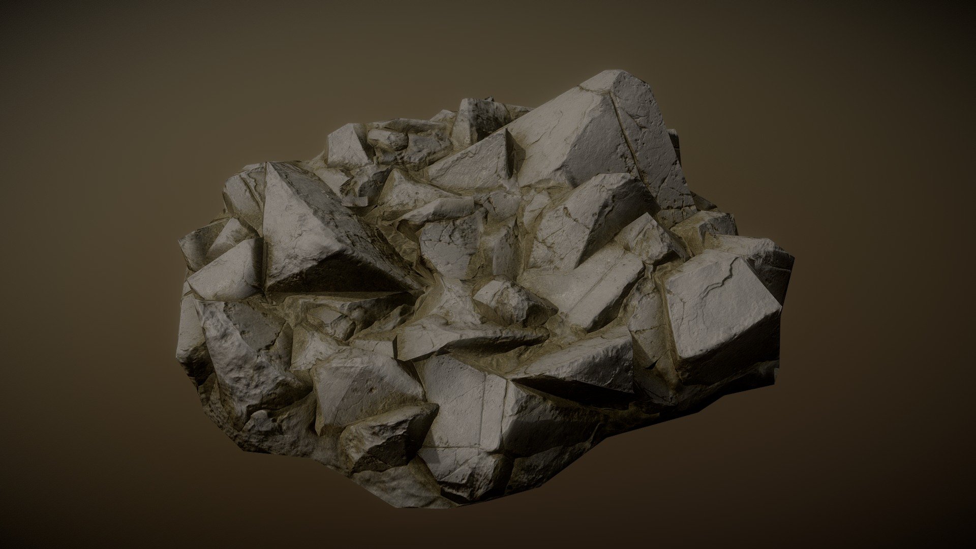 Rubble Pile A - Buy Royalty Free 3D model by tosbin [08c2ec8 ...