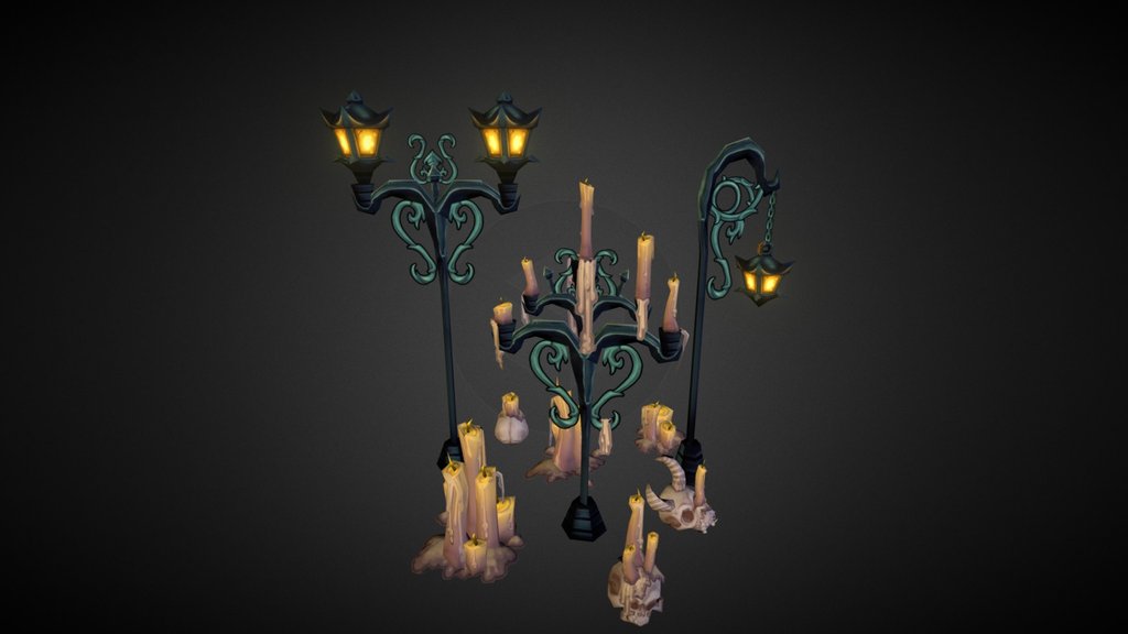 Spooky Cemetery A 3D Model Collection By 3dsauce Sketchfab   7235b2a79c05497e8ebfe9077176df45 