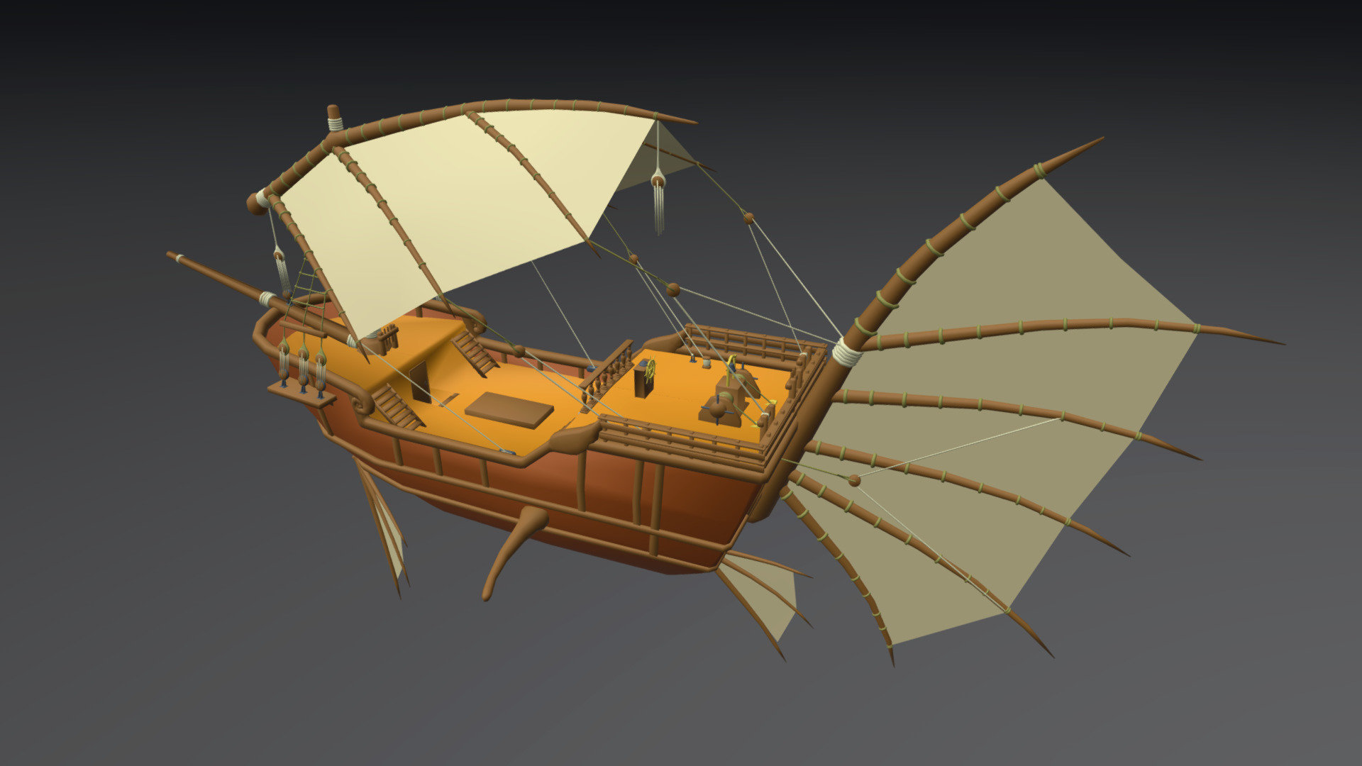 Fantasy Airship 