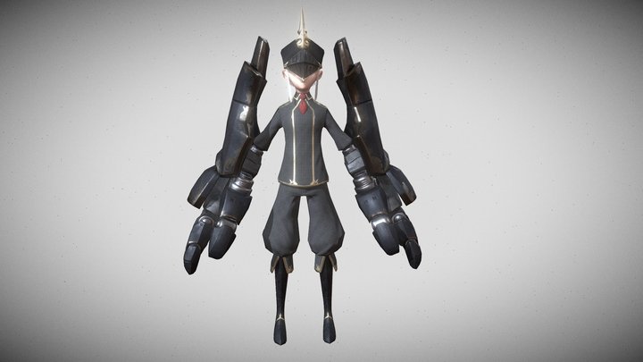JPRobot 3D Model