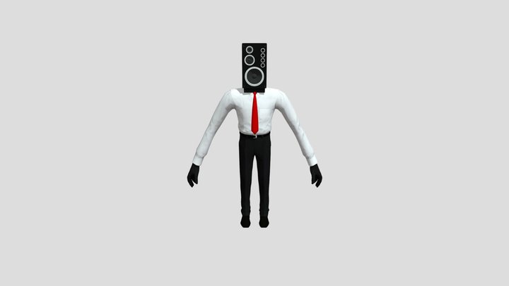 Large speakerman 3D Model