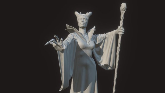Maleficent 3D Model