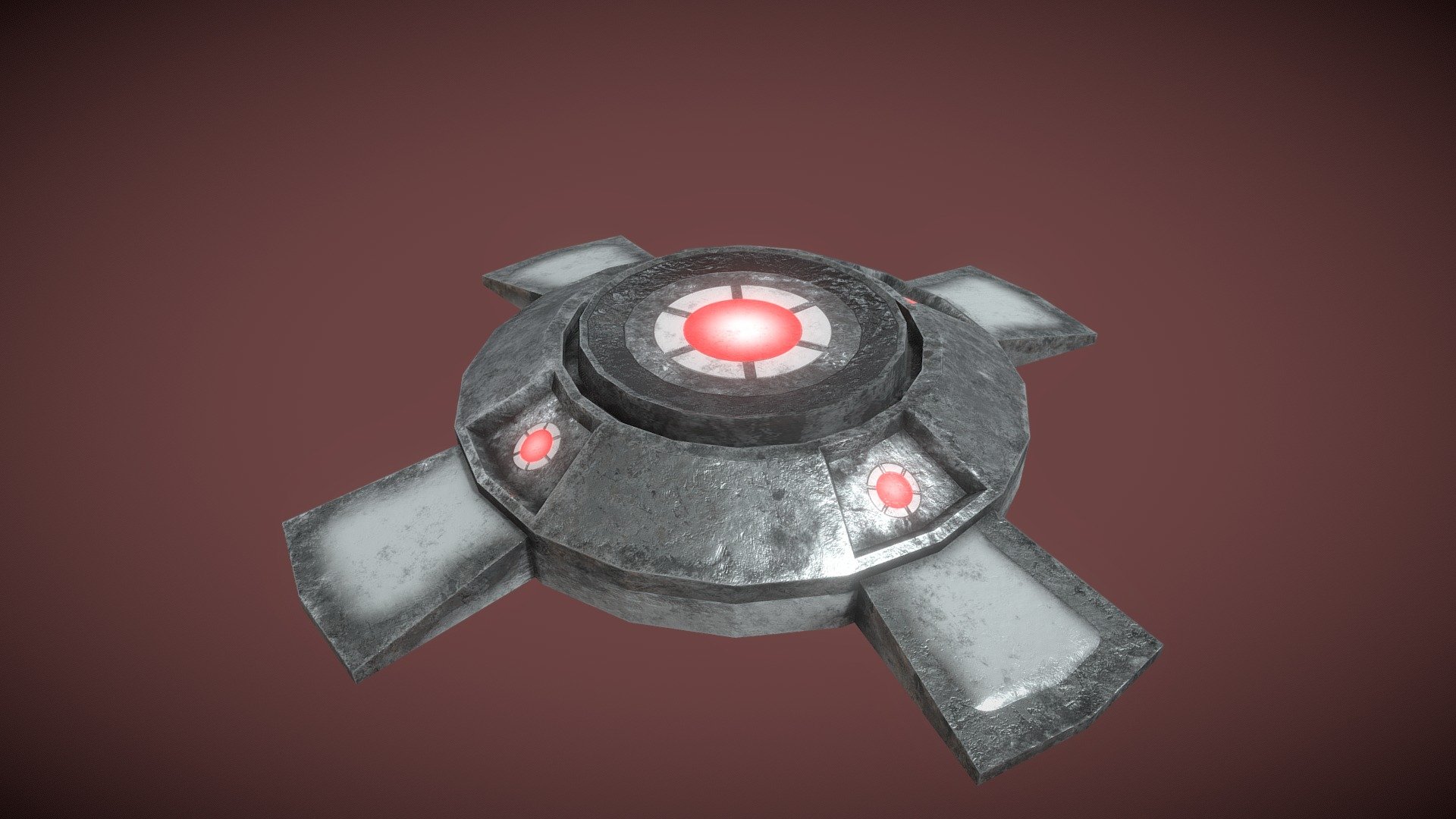 Landmine - Download Free 3D model by Zajjj_ [08c5835] - Sketchfab