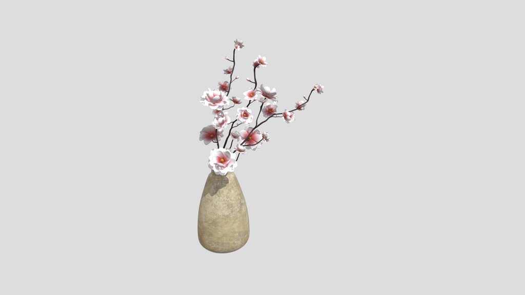 Pink Blossom Vase