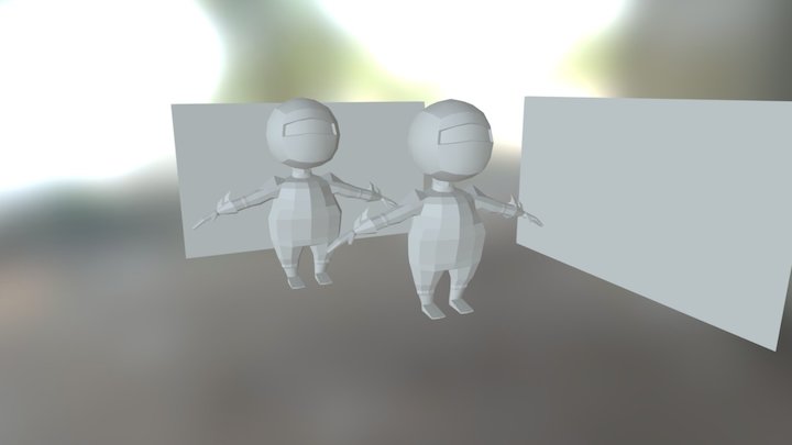 3D忍者 3D Model