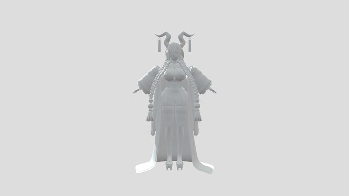 Owari Gal_ver.1.00 3D Model