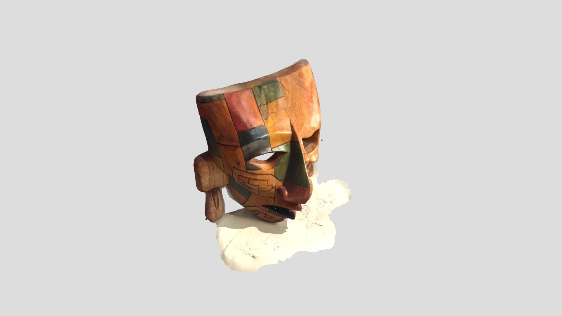 Ancient Mayan Mask2