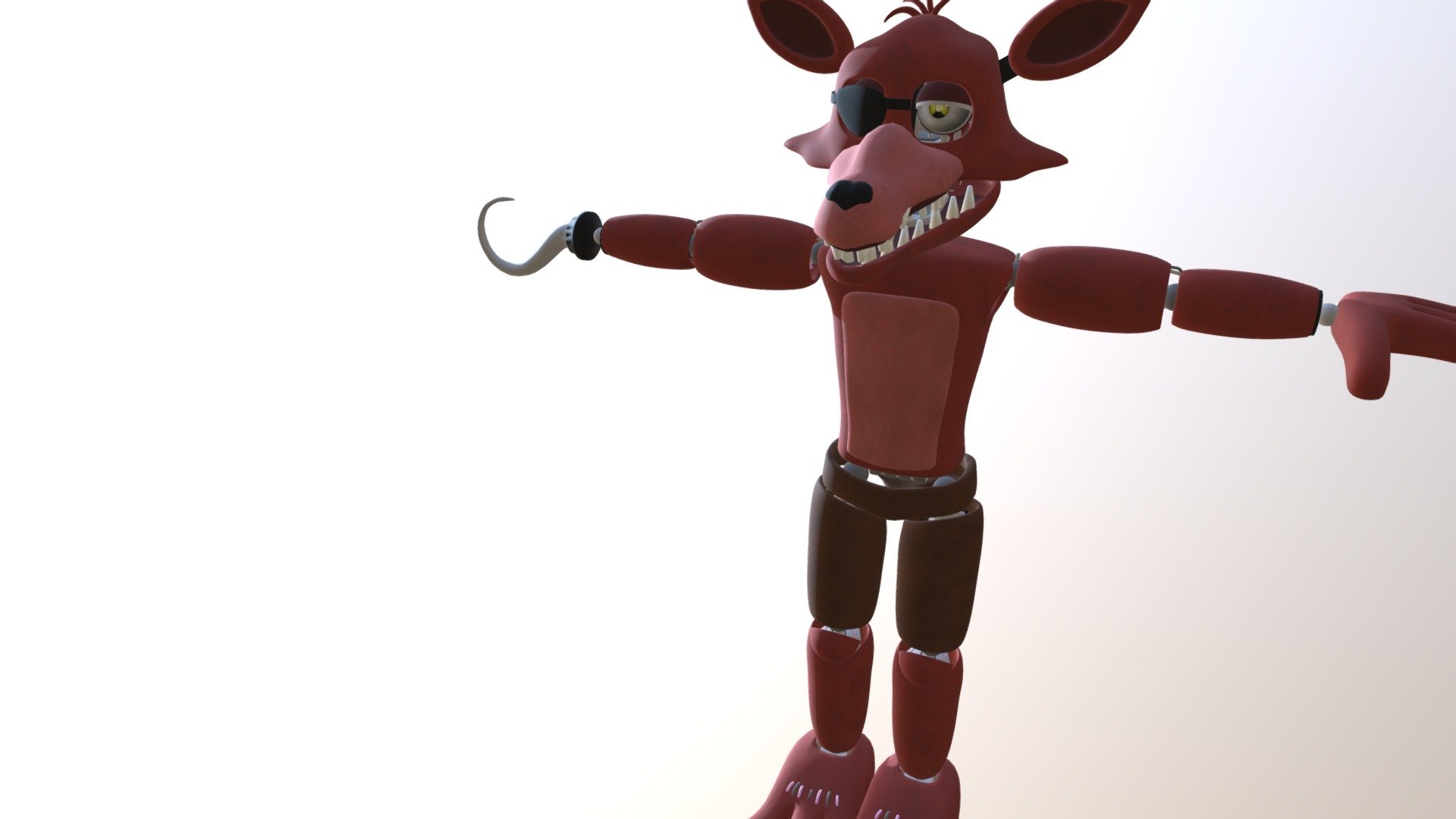 tmg-un-withered-foxy (1) - Download Free 3D model by mjones21 [4da4593] -  Sketchfab