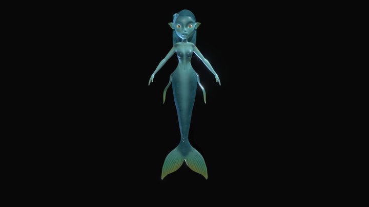 Mermaid 3D Model