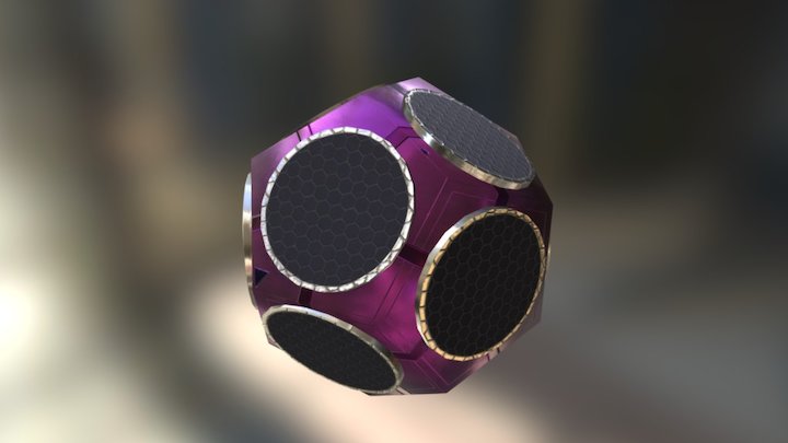 Dodecahedron Speaker 3D Model