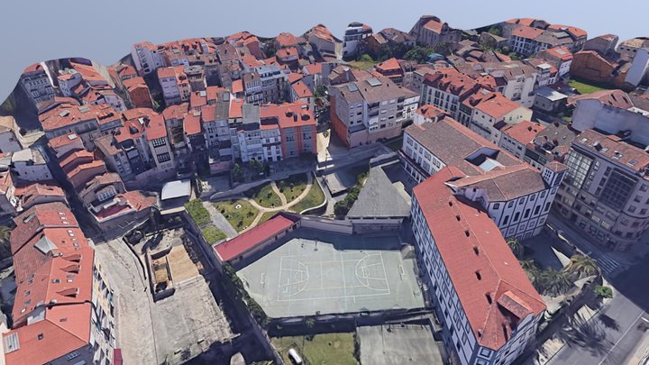 LAS BURGAS EN OURENSE 3D Model