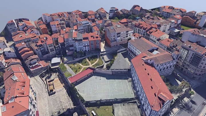 LAS BURGAS EN OURENSE 3D Model