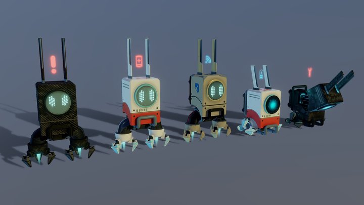 Robot Variant Examples – Modelo 3D gratuito STL