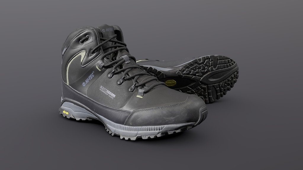 HI-TEC Mountain Boots (High Poly)