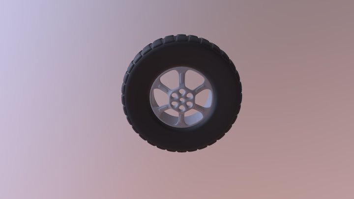 Modelling a wheel 3D Model