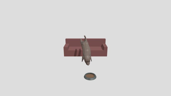 Rigging a dog 3D Model