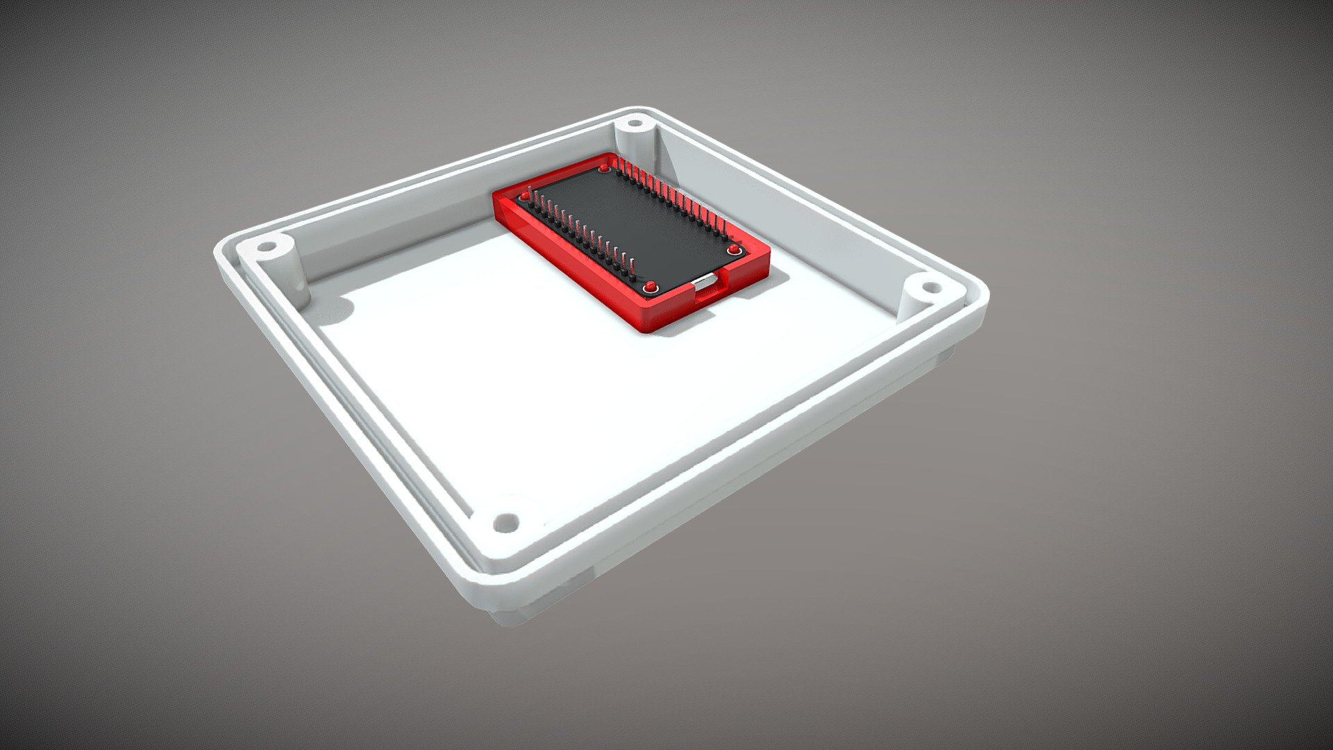 Deksel lasdoos met NodeMCU ESP8266