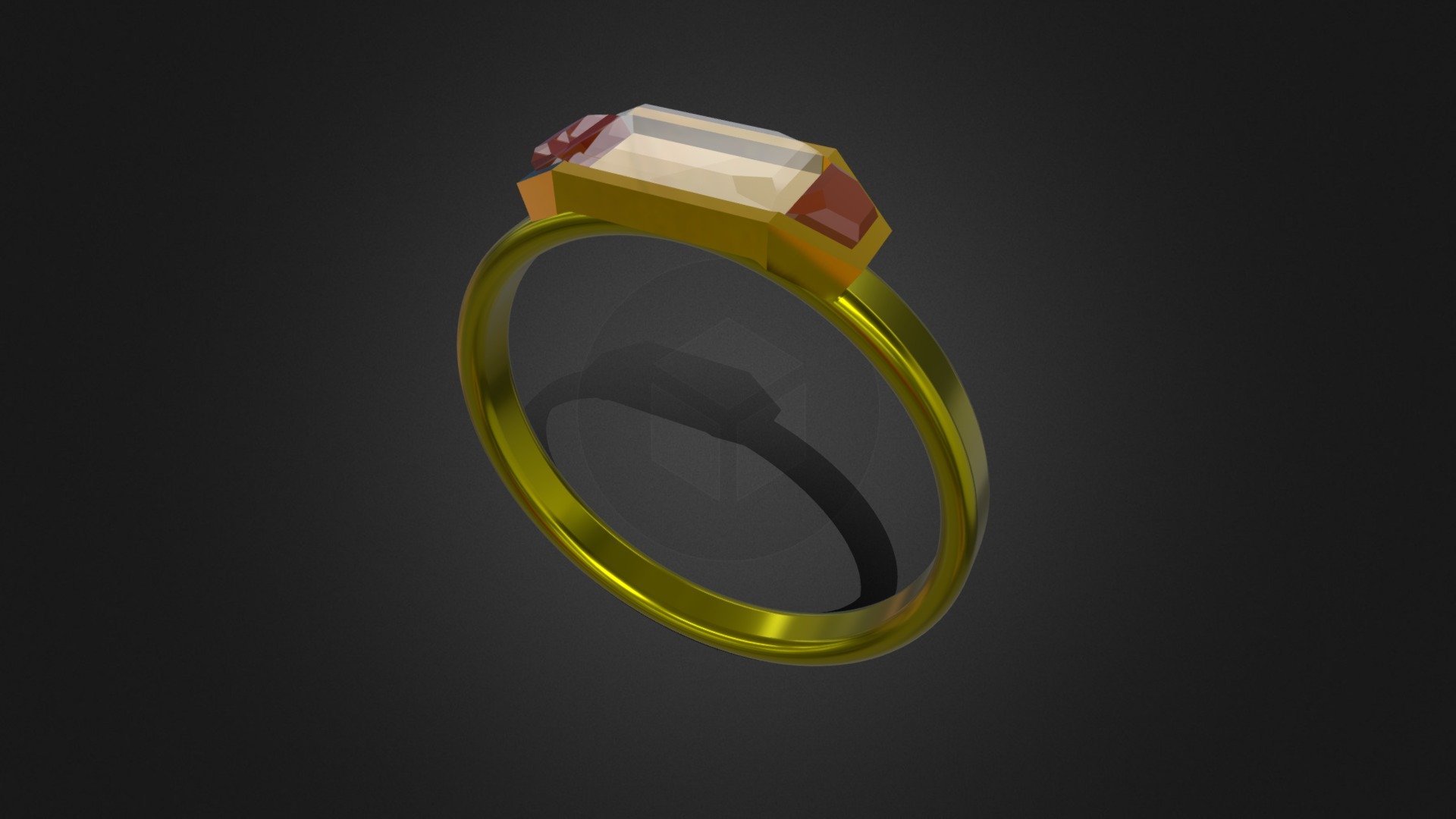 Ring 1 — Sketchfab embed 3D viewer