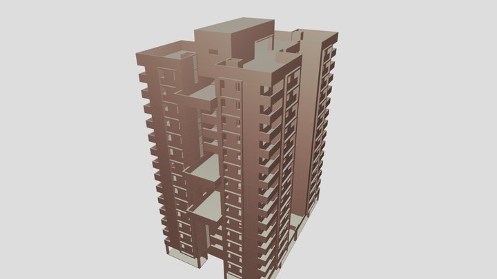 Bakeri Groups: Sarvesh Appartments 3D Model