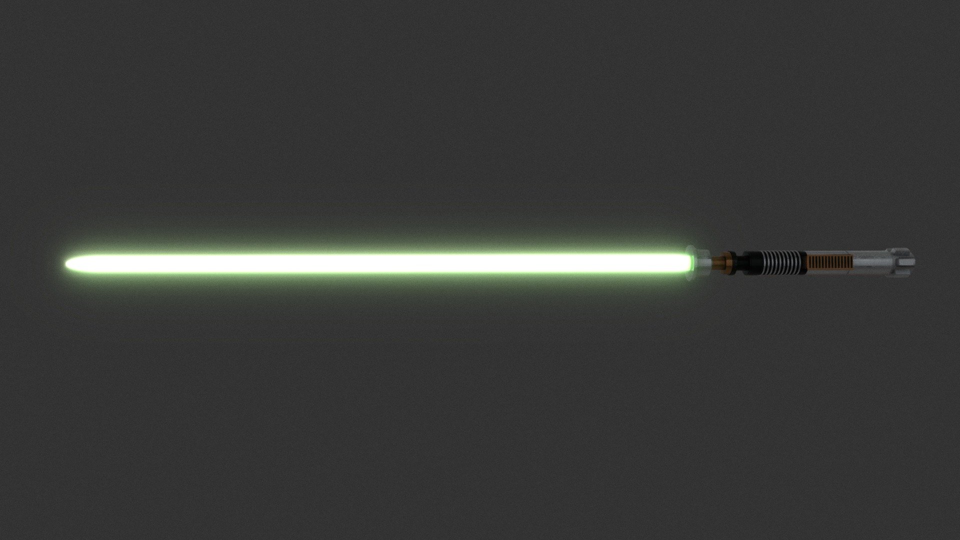 Luke Skywalker Lightsaber (PBR) - 3D model by Mcflower's Creations ...