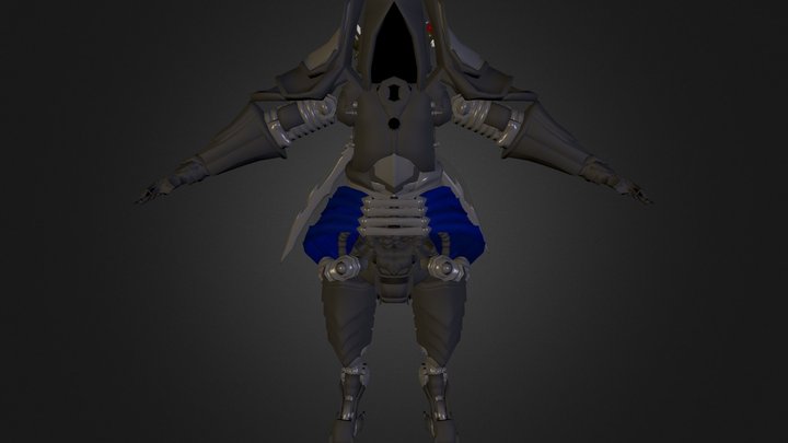 Robot Assasin 3D Model