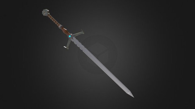 Malsaif Sword Concept 3D Model