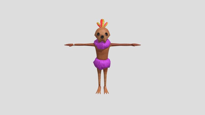 Dingo Dango Model 3D Model