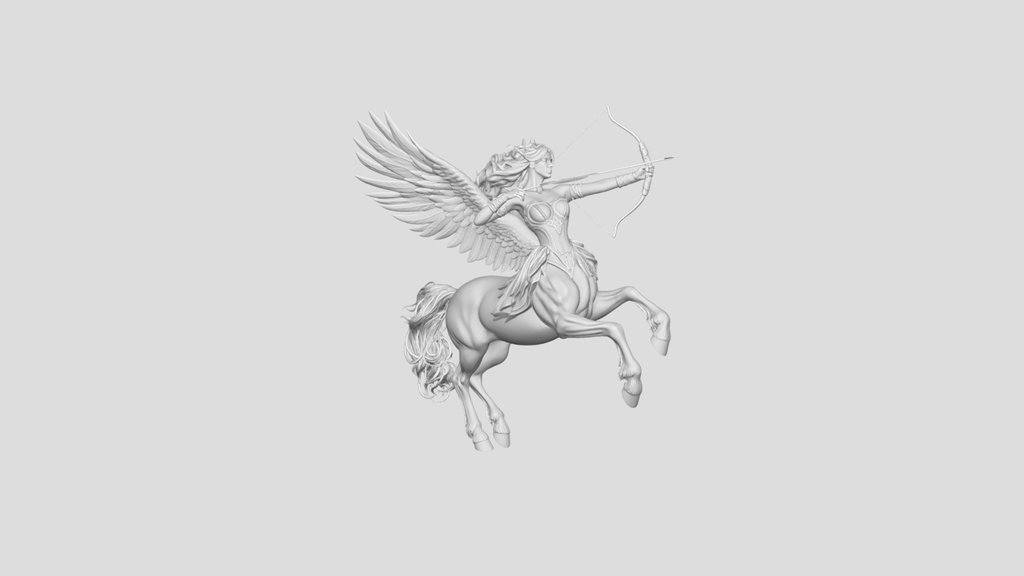 Moonlit Pegasus Archer