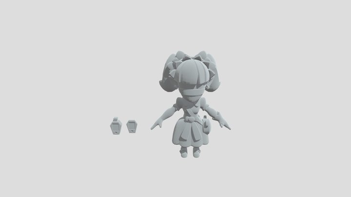 emz_harajuku_reply 3D Model