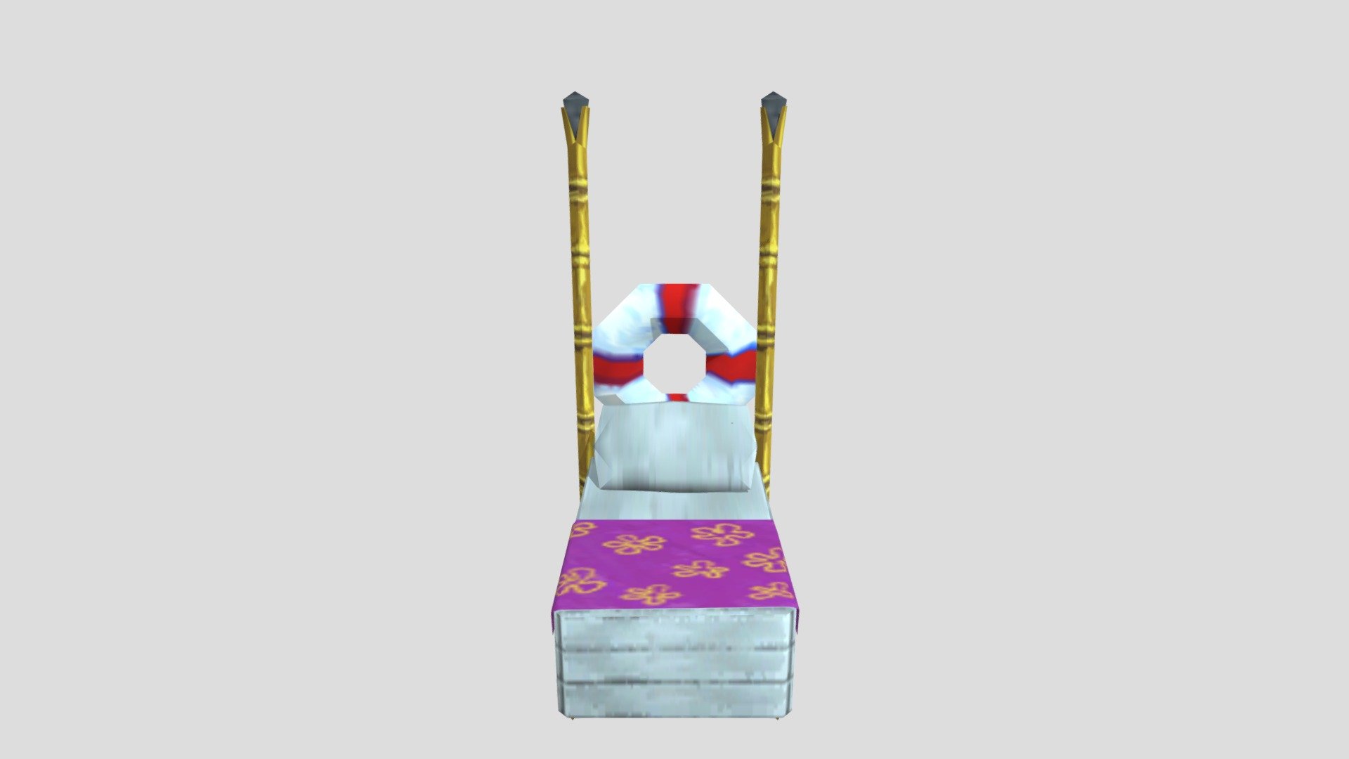 BFBB - SpongeBob's Bed - Download Free 3D model by Romyblox1234 ...
