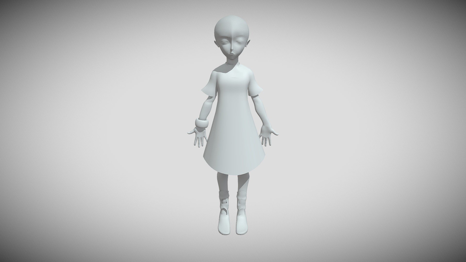 3D CHARACTER - 3D model by Jing_Le [08d3b4b] - Sketchfab