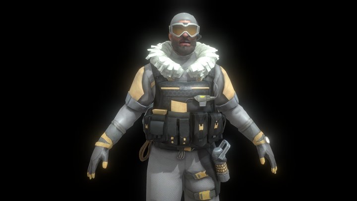 HankCazador | Bloodstrike – Modelo 3D gratuito STL