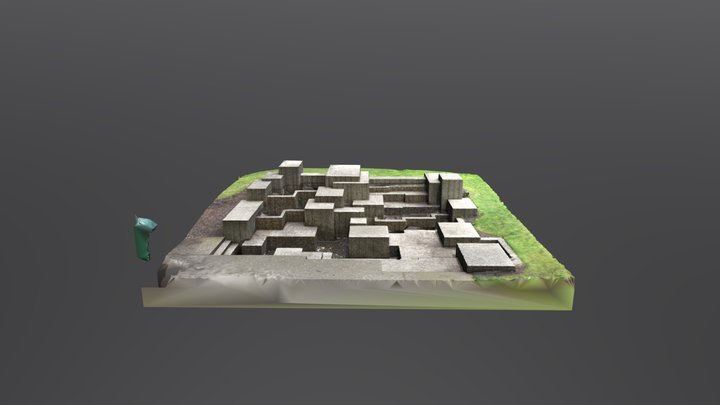 Freeway Park Seneca Courtyard 3D Model