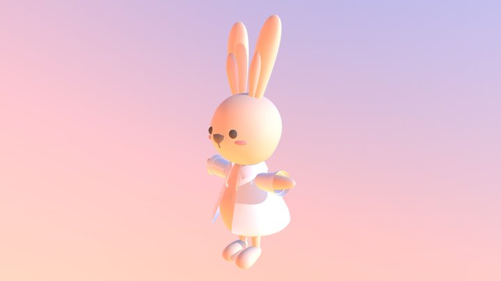 Rabbit Squat 3D Model