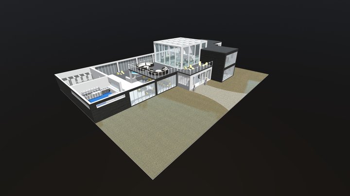 [SA] Interactive 3D Model - Hotel 3D Model
