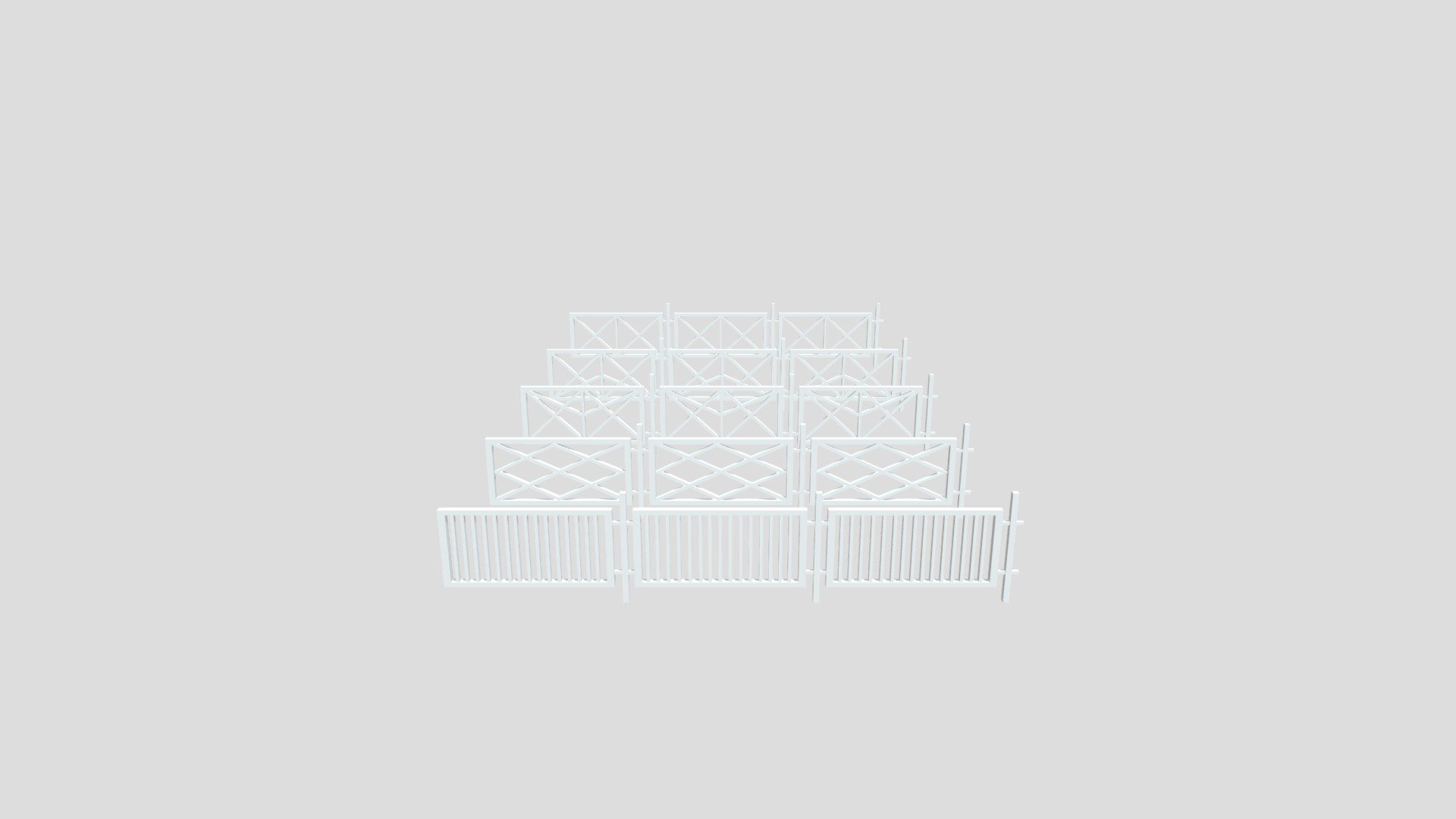 Iron metal  Fence