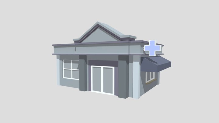 Pharmacy 3D Model