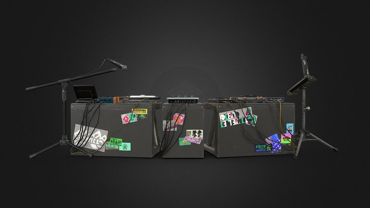 Splatoon 3 DJ Booth – Modelo 3D gratuito STL