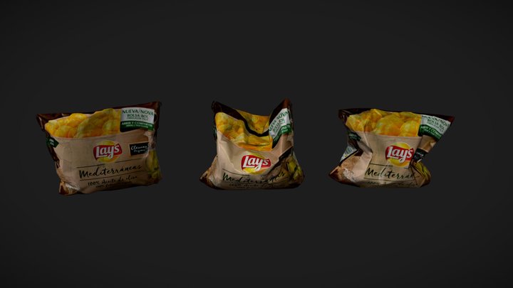 Fries 3D Model